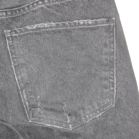 Agolde Cherie Womens High Rise Straight Distressed Luxury Denim Jeans Size 25 - Picture 4 of 10